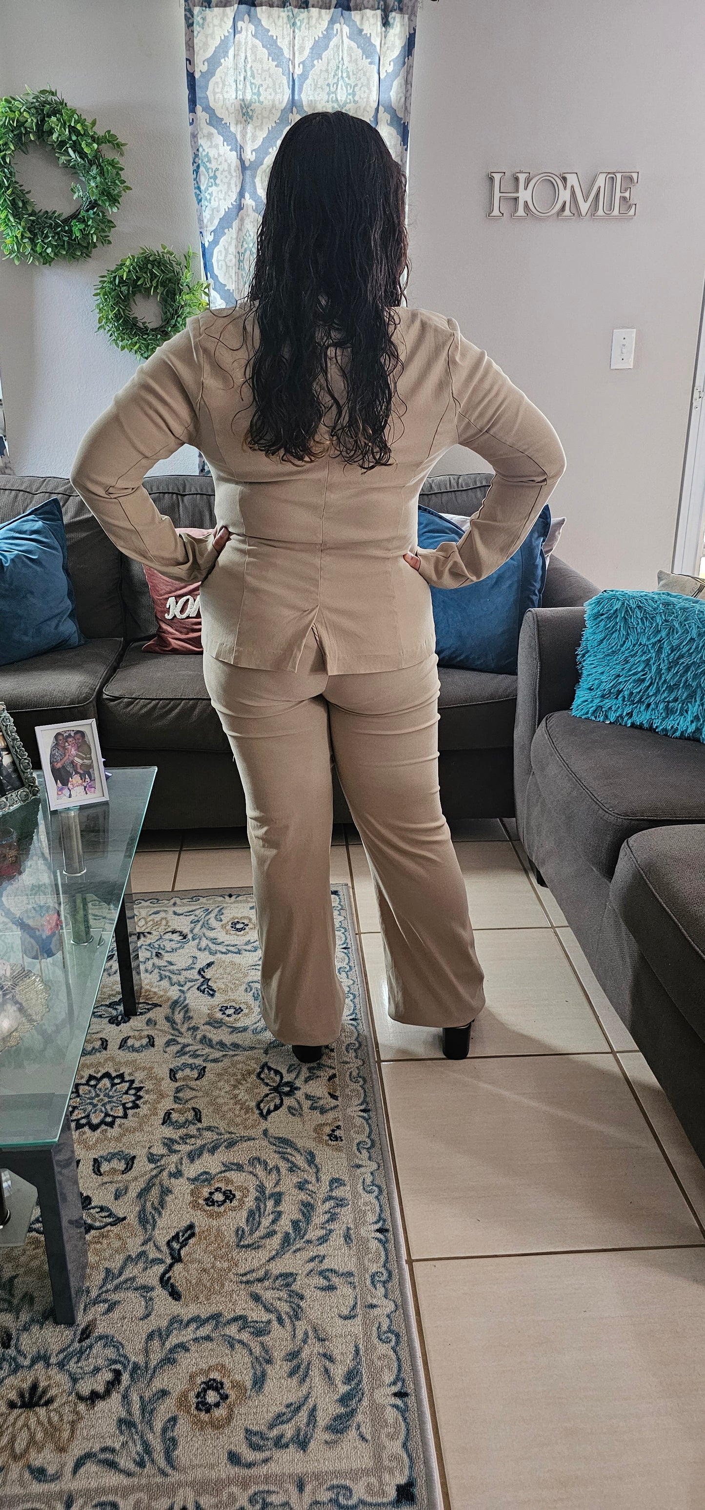 The Executive Office Strech Blazer Suit Set