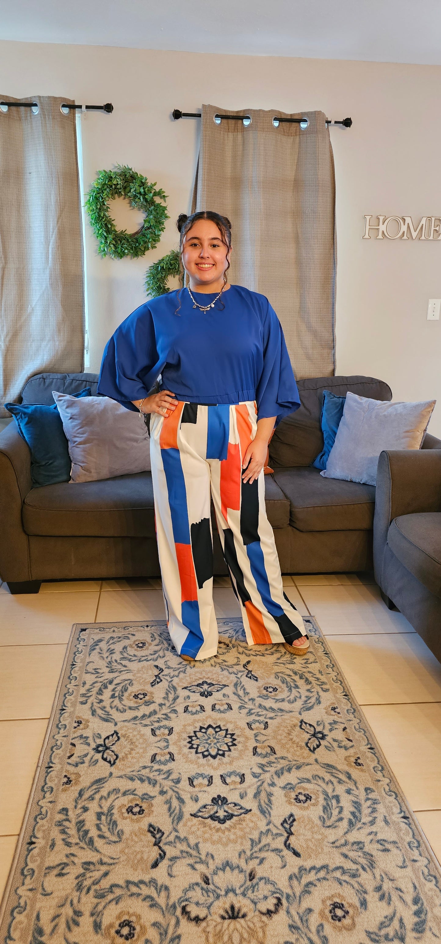 Multi color Casual Set