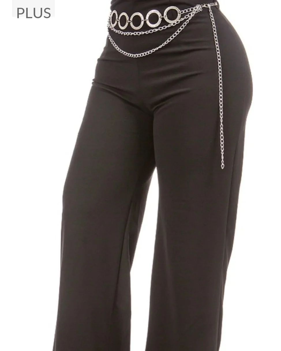 Plus size casual Palazzo pant