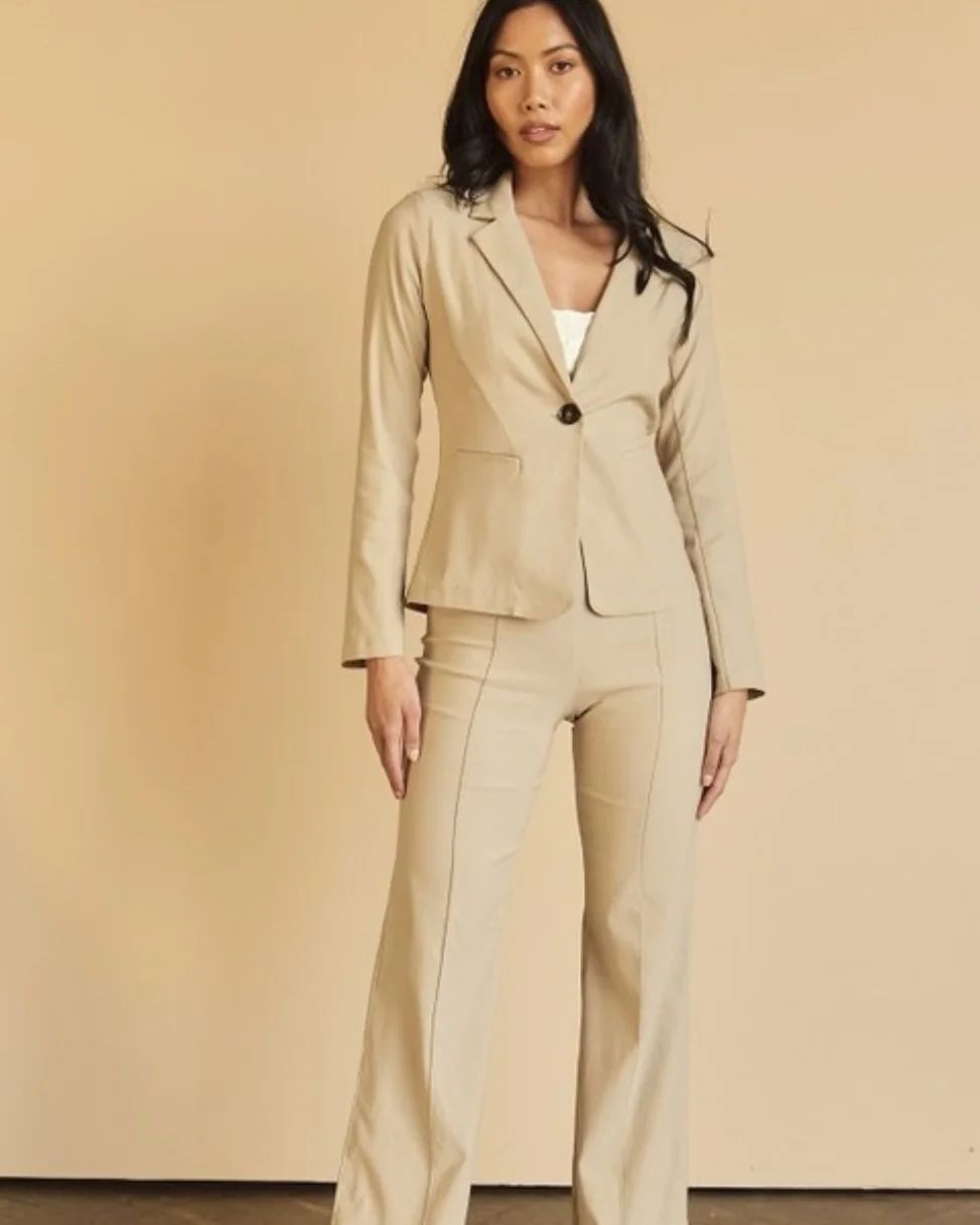 The Executive Office Strech Blazer Suit Set