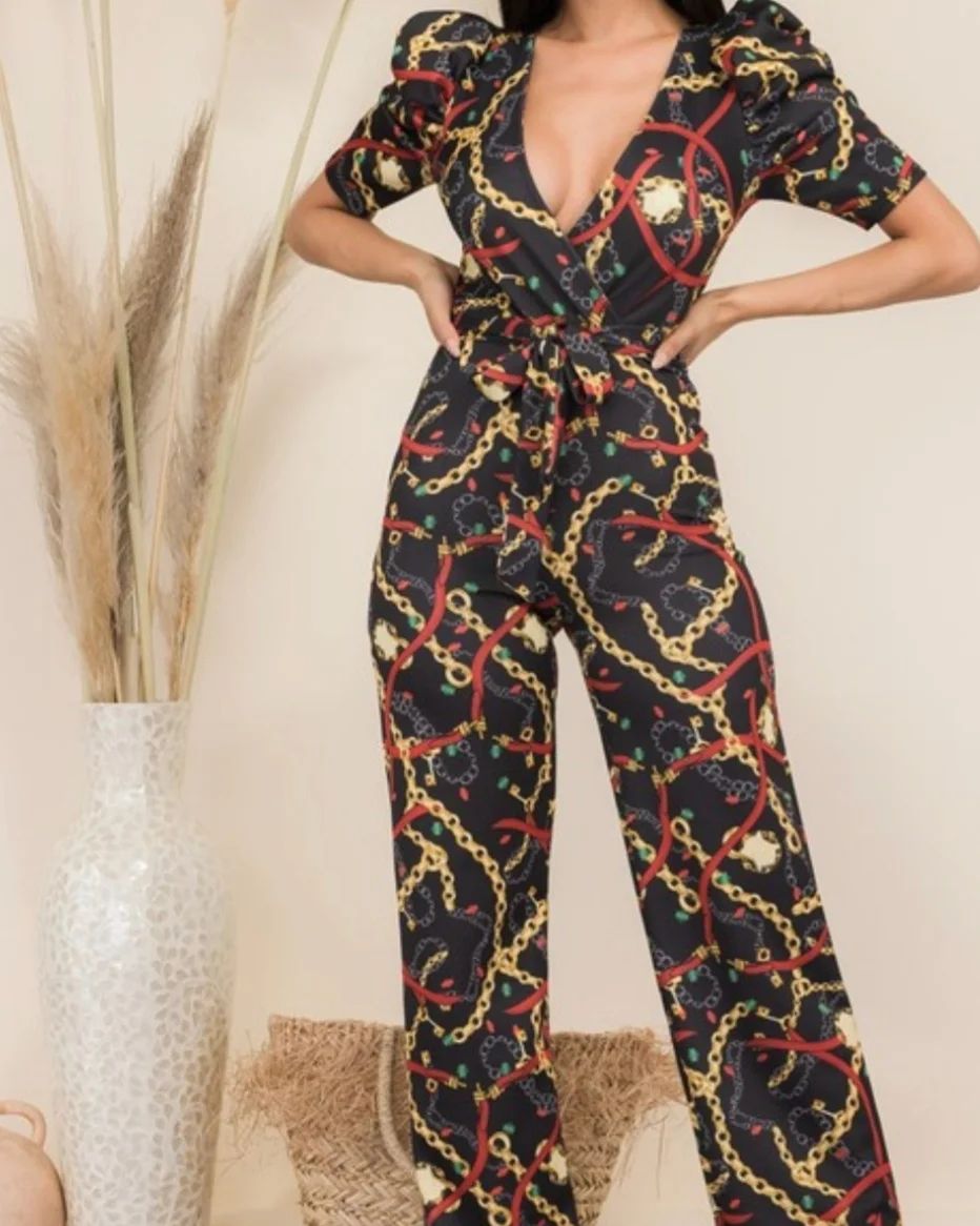 Chain jumpsuit