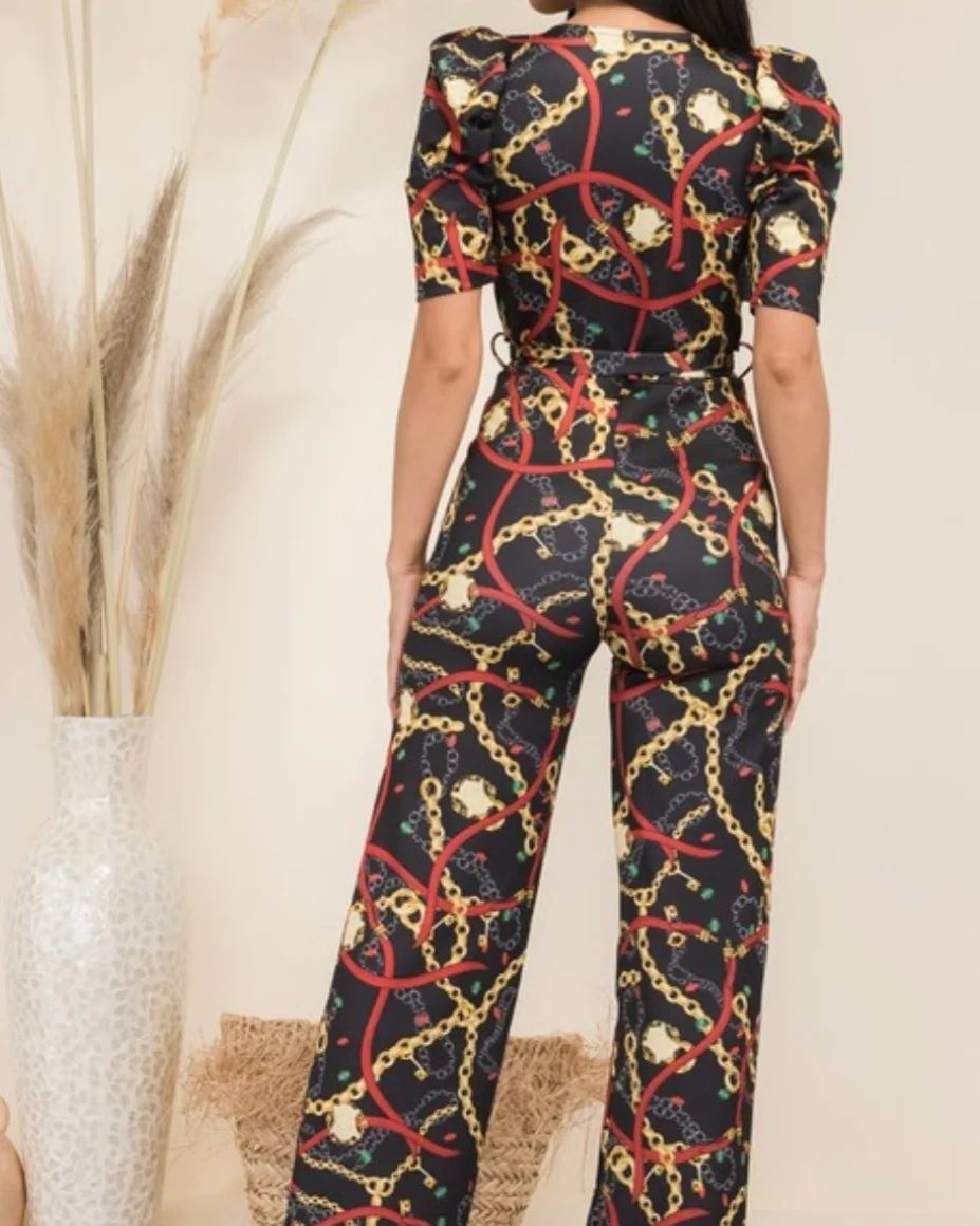 Chain jumpsuit