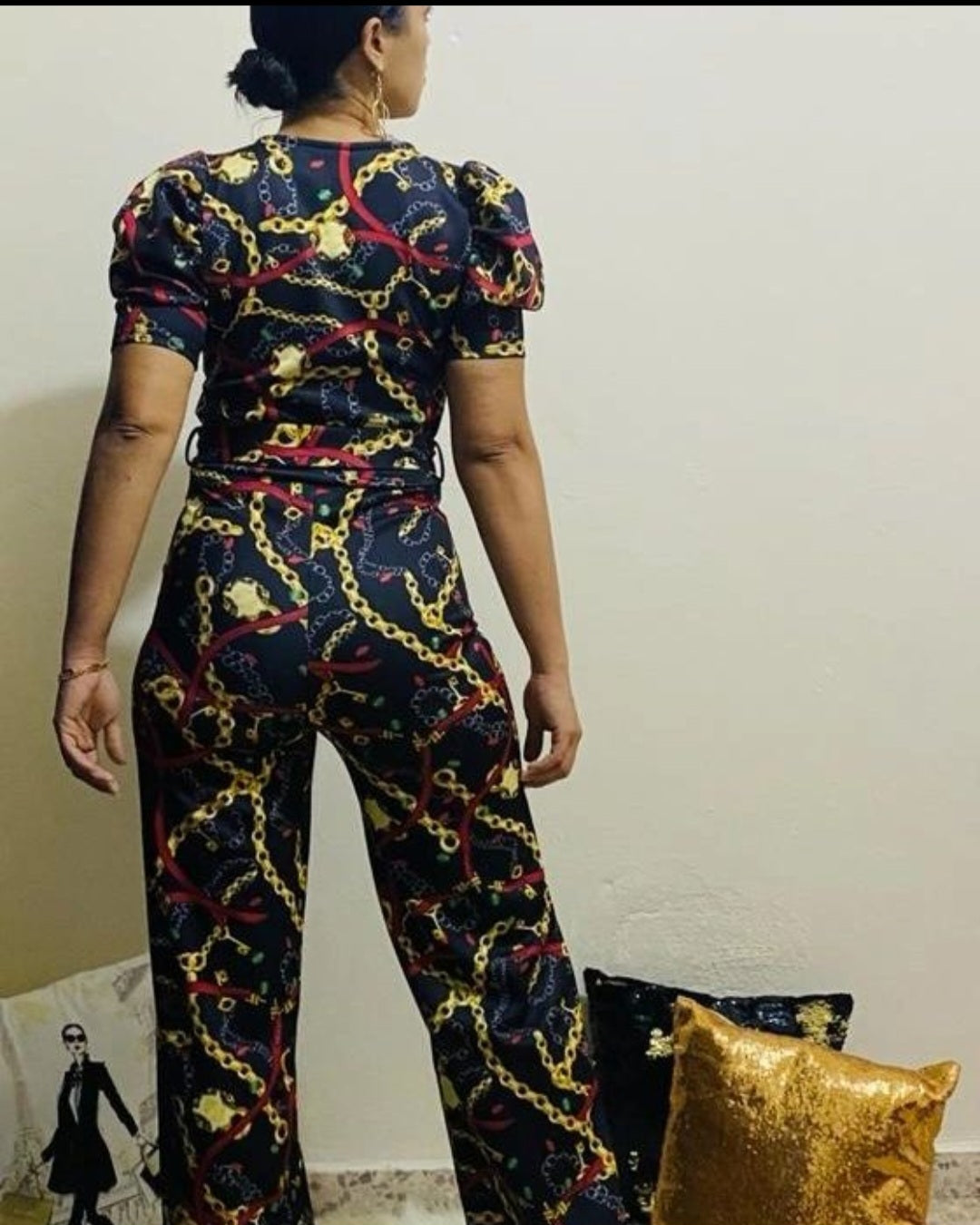 Chain jumpsuit