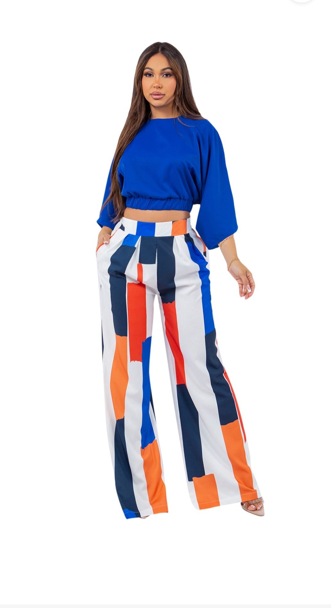 Multi color Casual Set