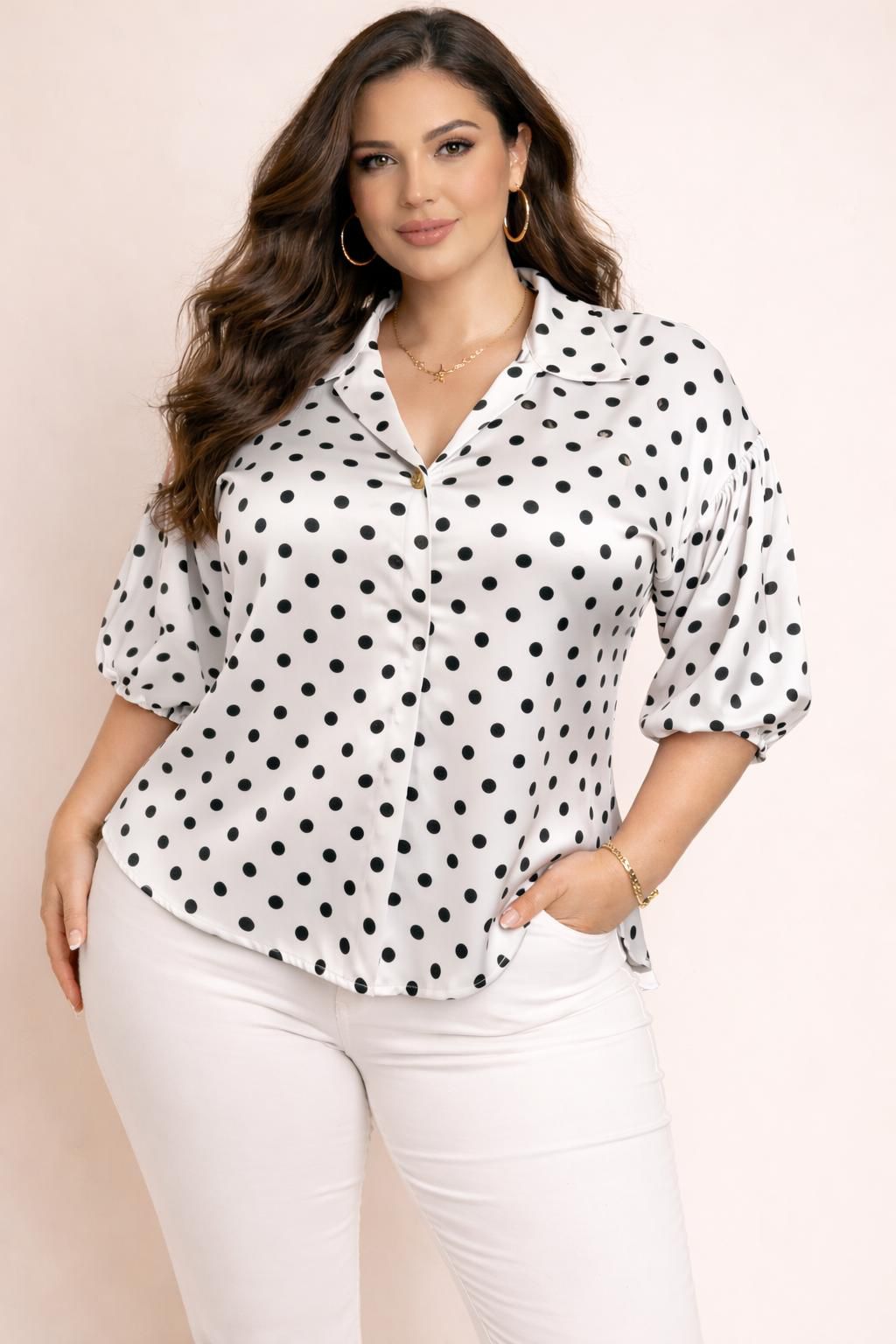 Polka dot Blouse