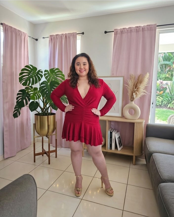 Color red Romper