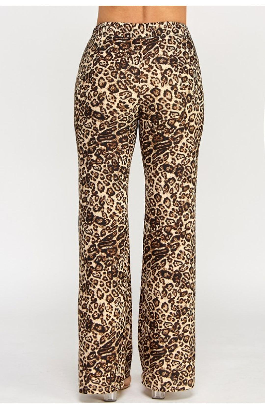 Animal Print Long Pants