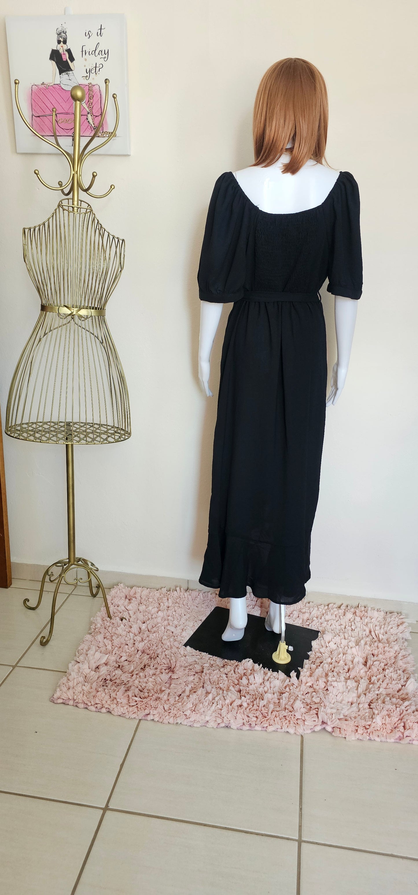 Plus size square neck button down tie waist hi low