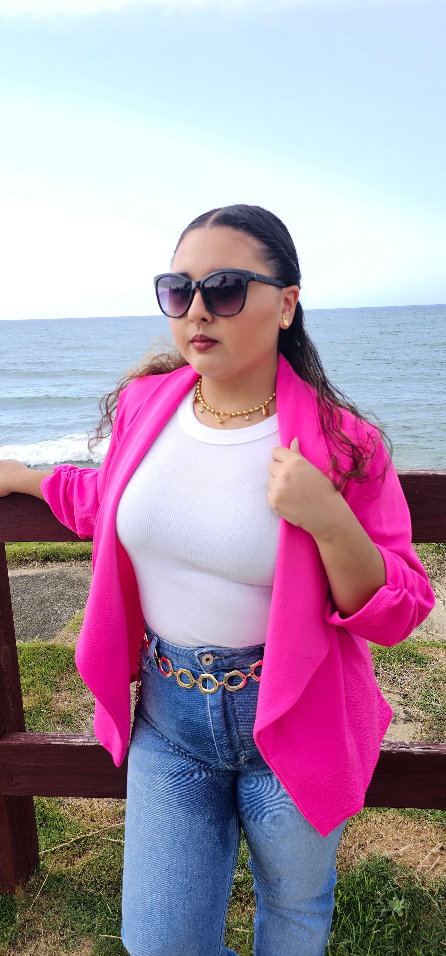Plus size blazer