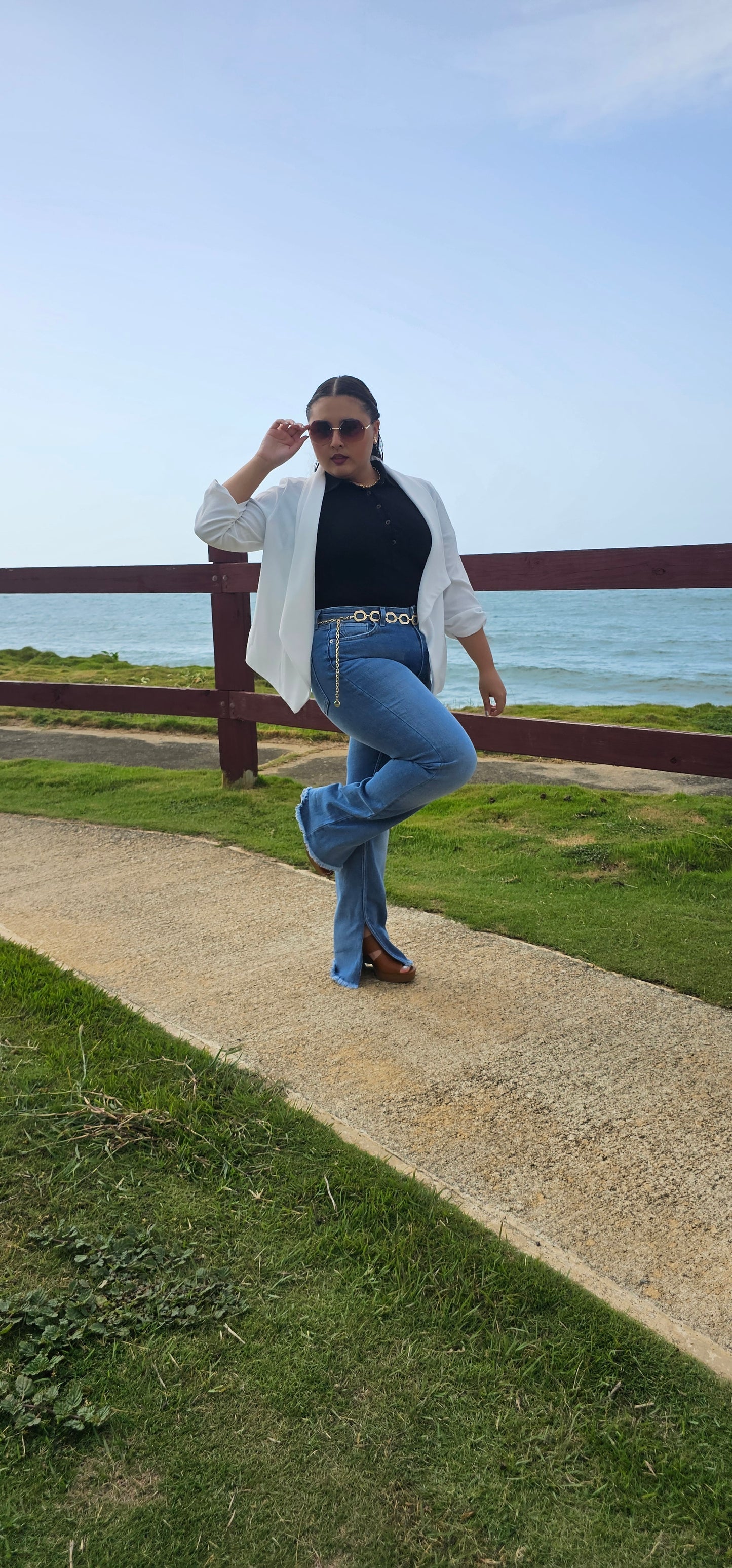 Plus size blazer