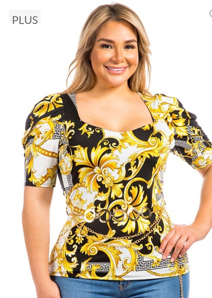 Chain pattern plus top