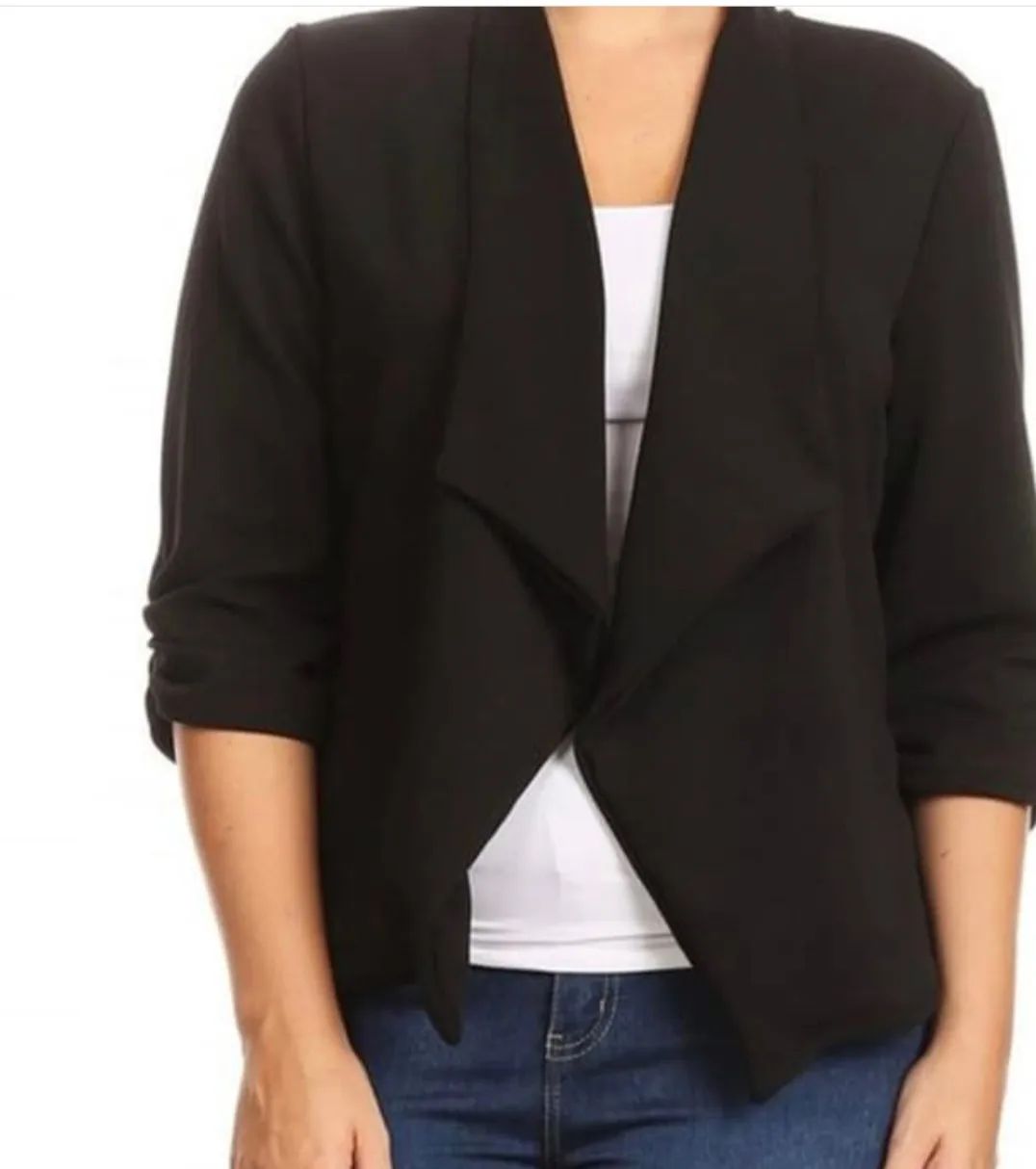 Plus size blazer