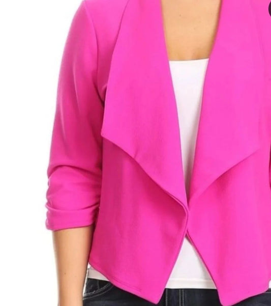Plus size blazer
