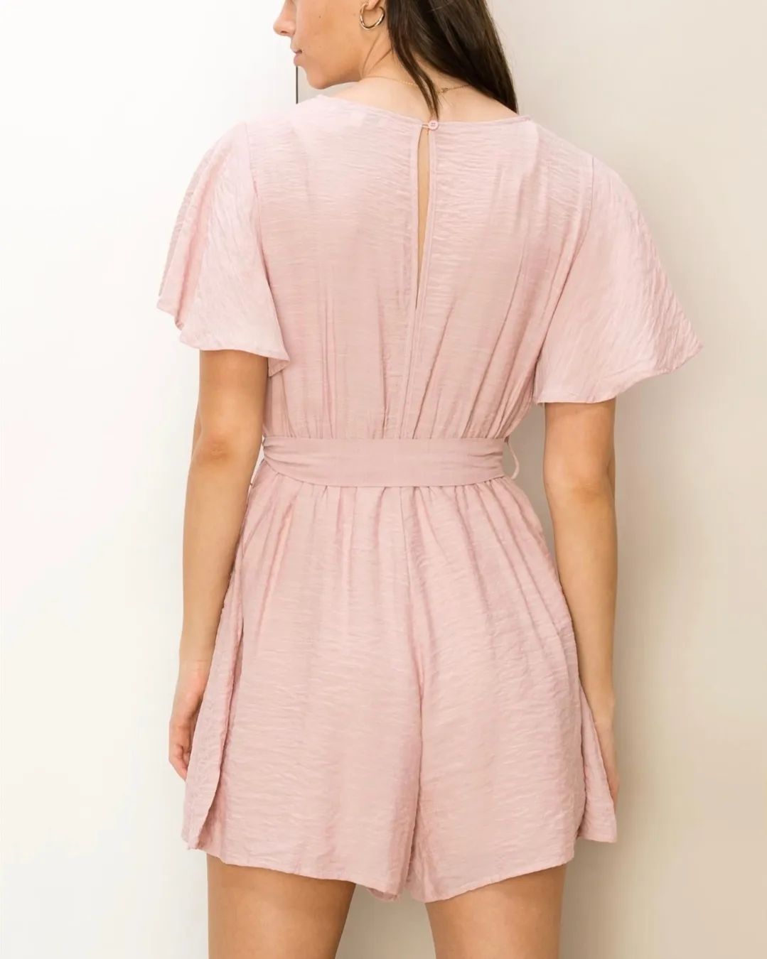 Romper color pink