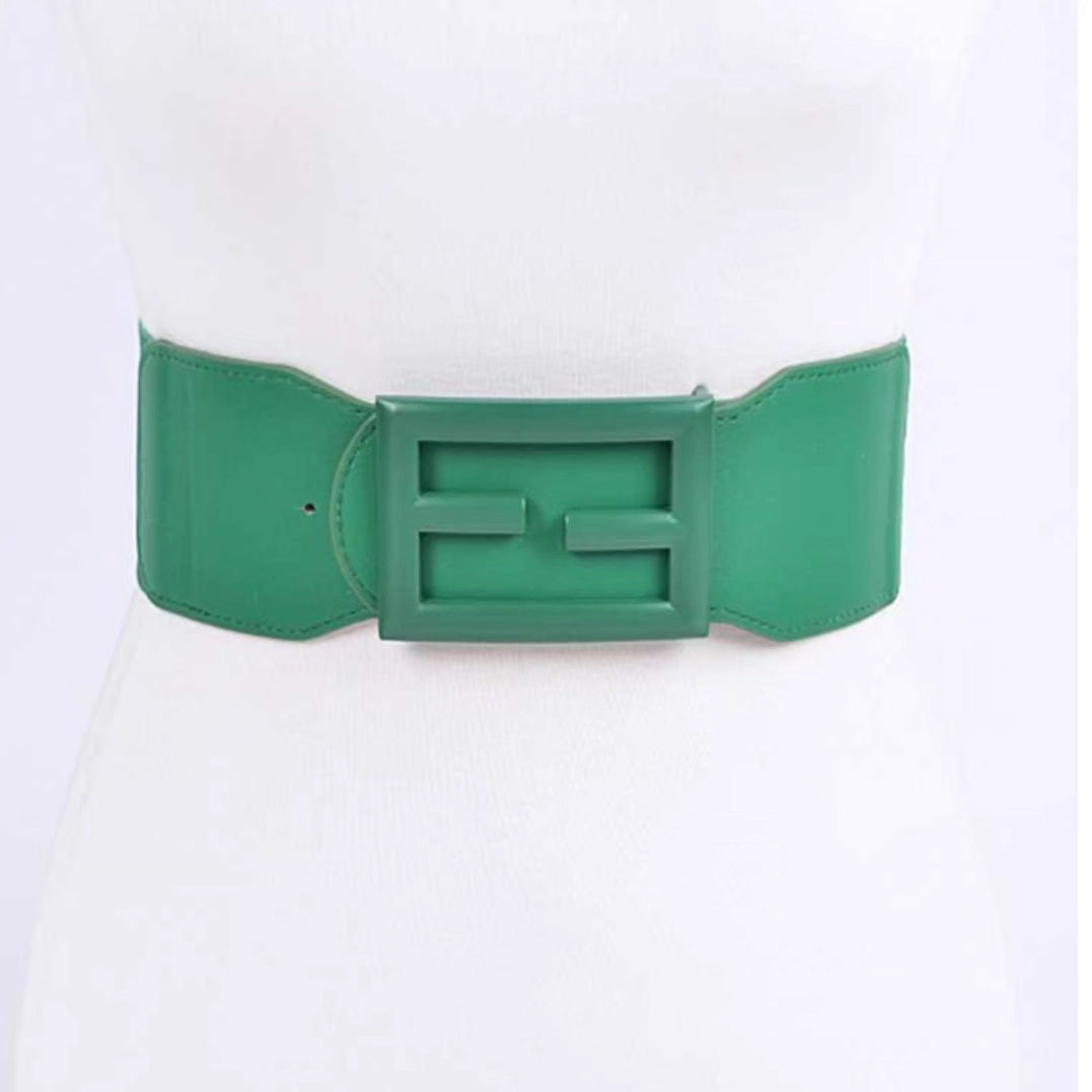 Plus size different color belt