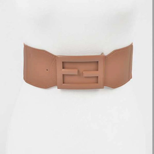 Plus size different color belt