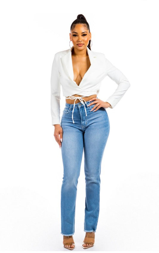 Light blue denim