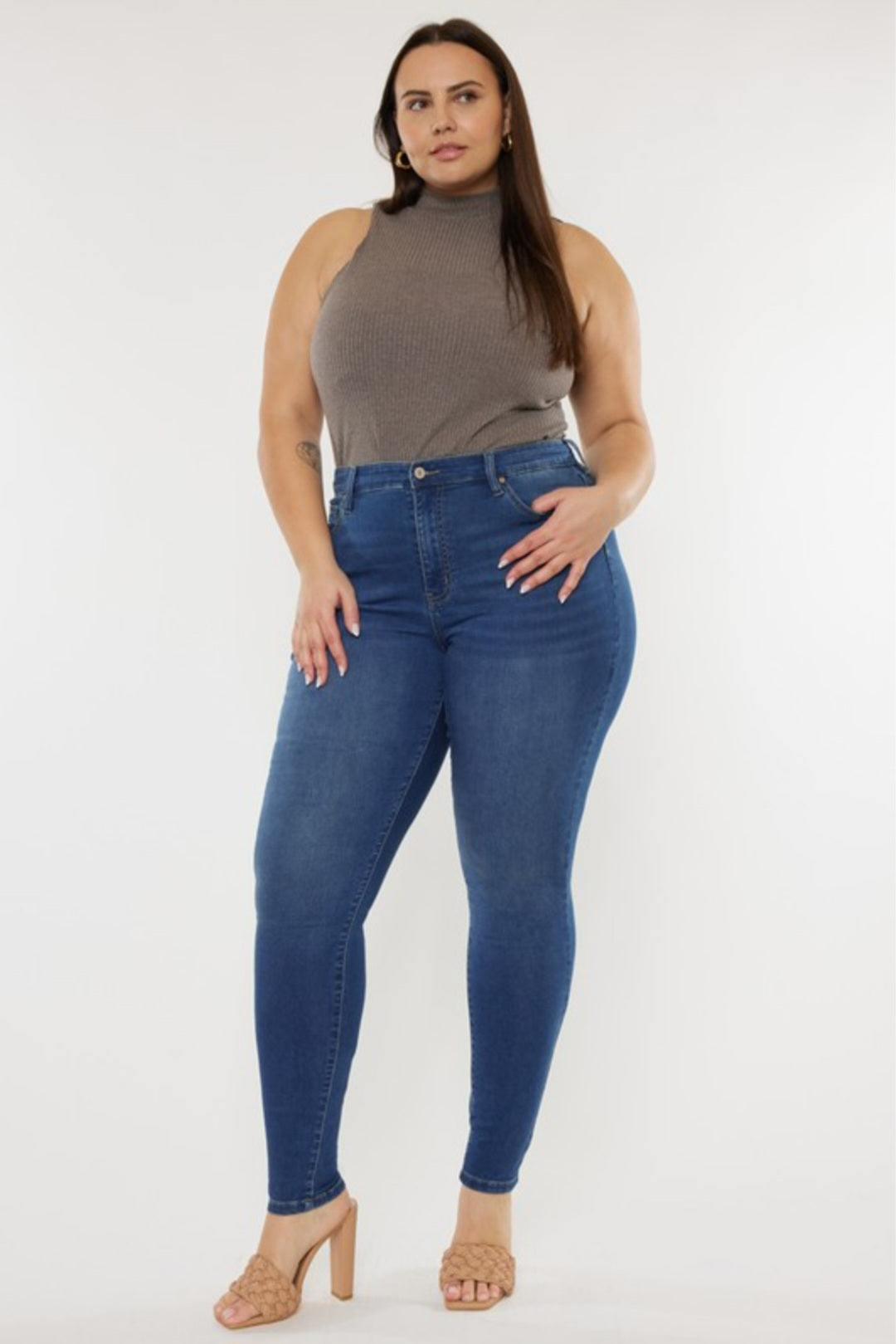 Plus super skinny jean