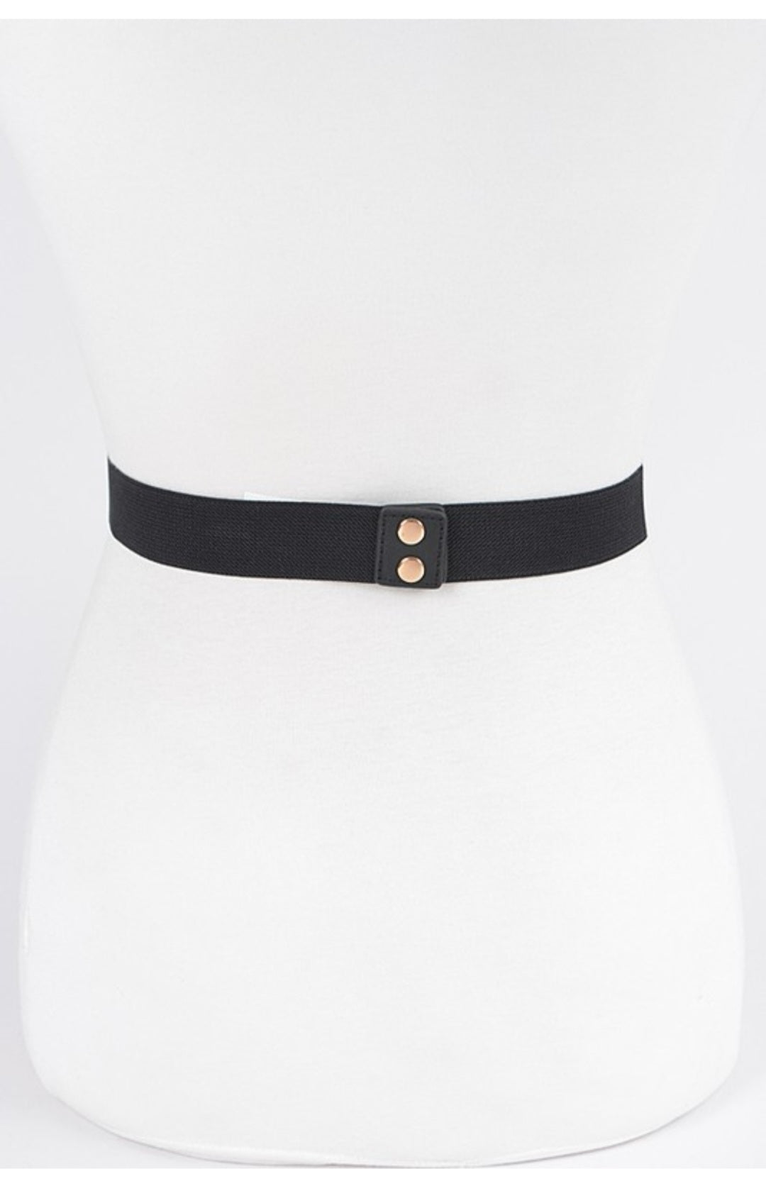 Multi metal buckle elastic plus size belt