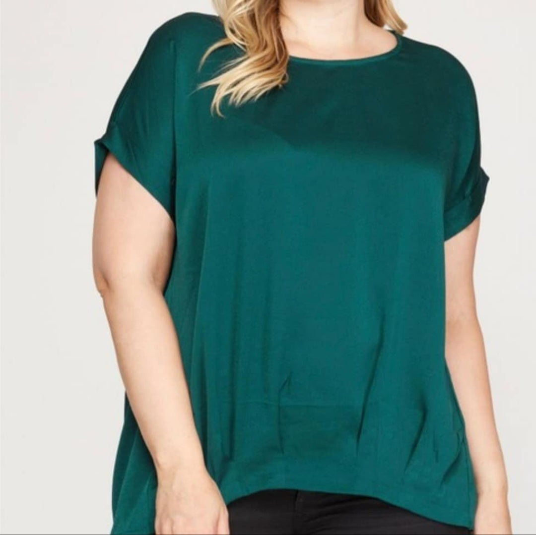 Plus elegant top