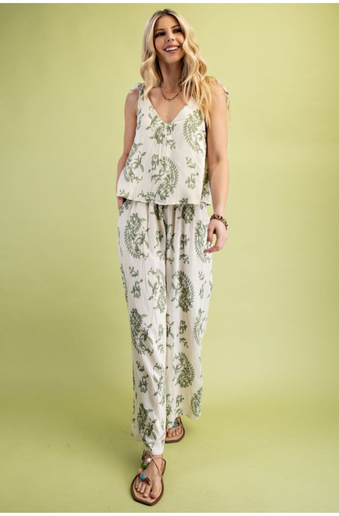 Floral set Illusion Jumpsuit