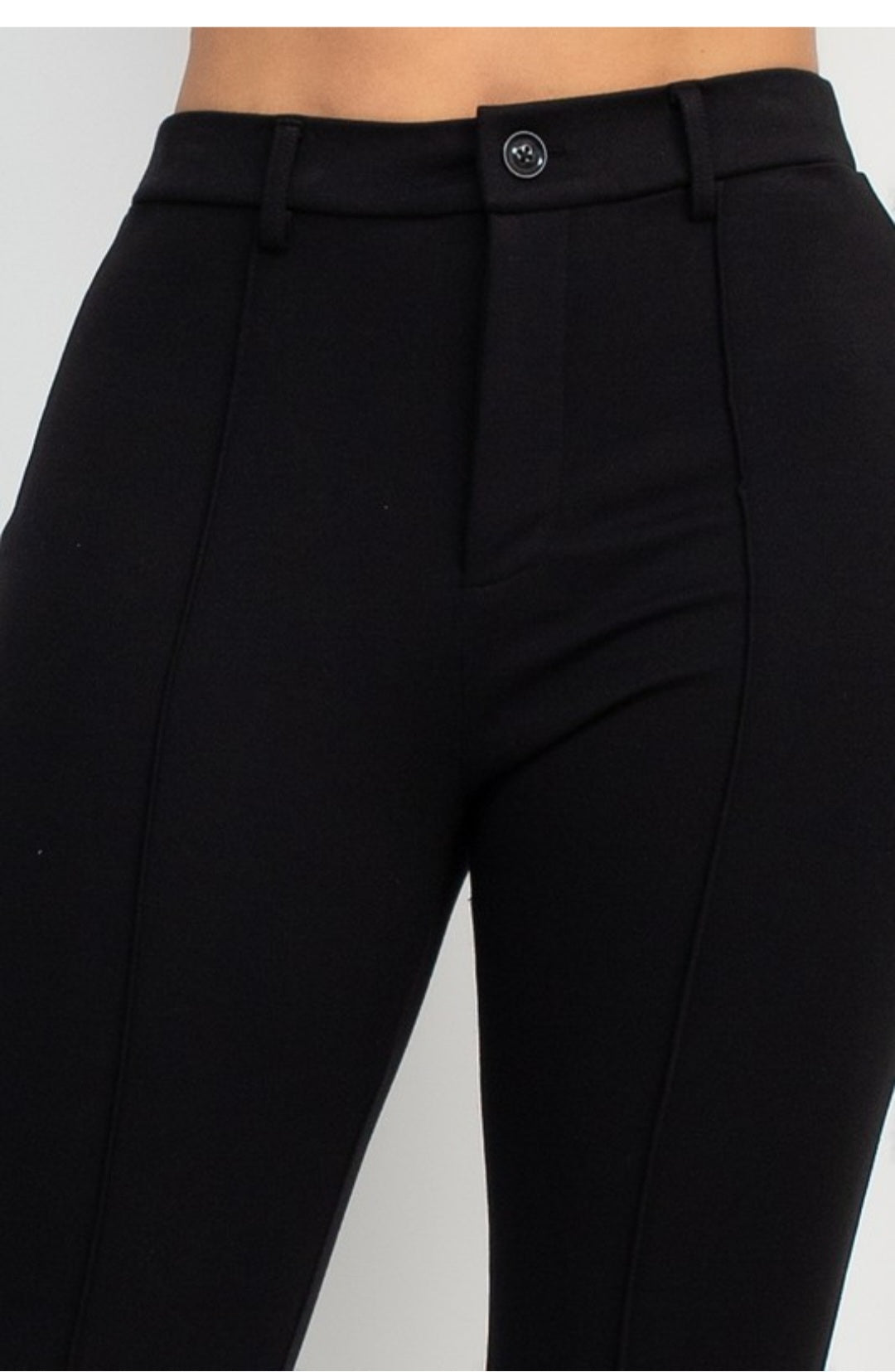 Solid Wide Leg Pants
