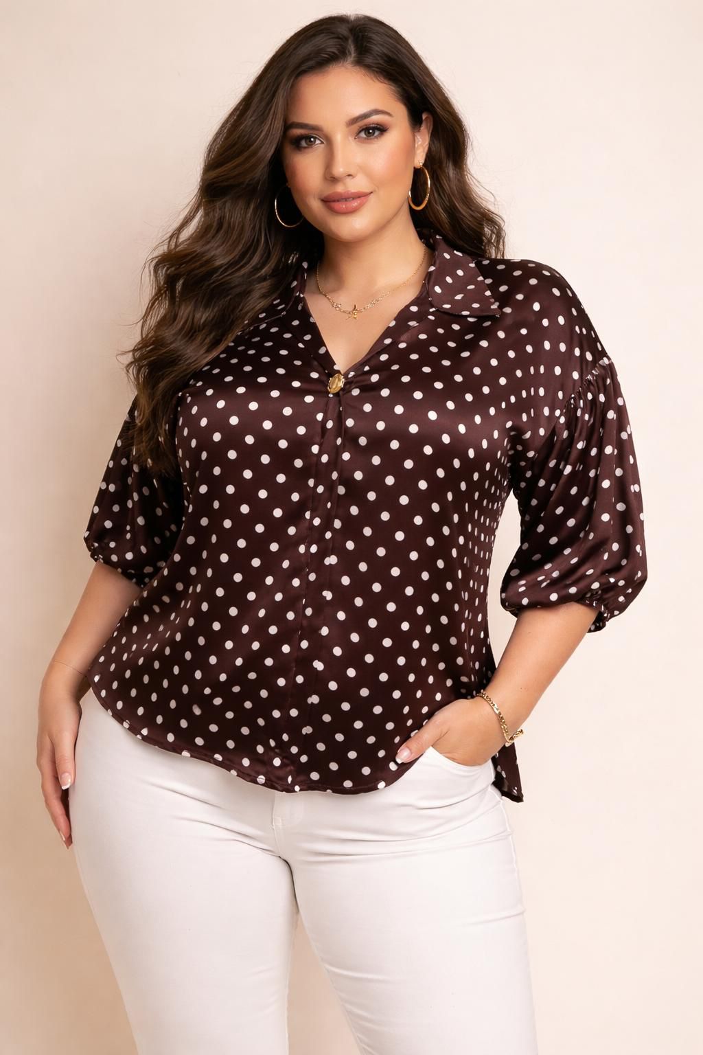 Polka dot Blouse