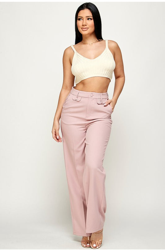 High-waisted Pants