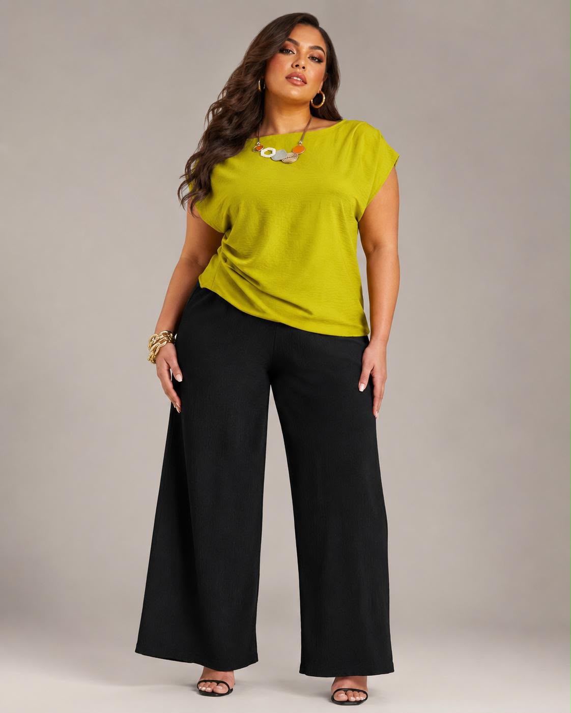 Asimetric Plus Blouse